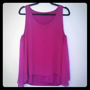 Pink Sleeveless Top